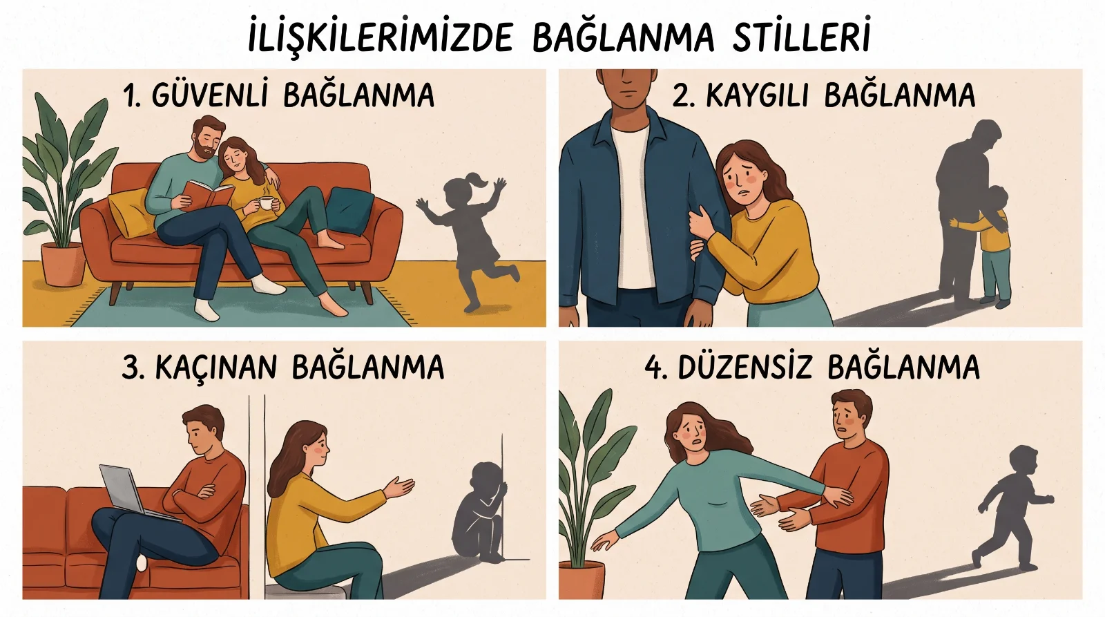 bağlanma Çeşitleri